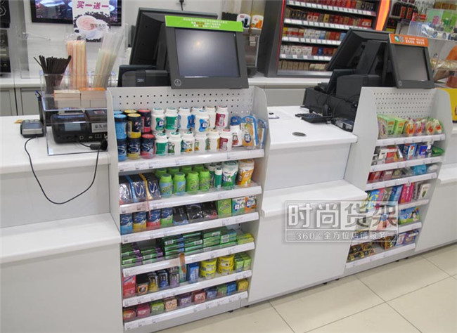 便利店收銀臺_多功能收銀臺