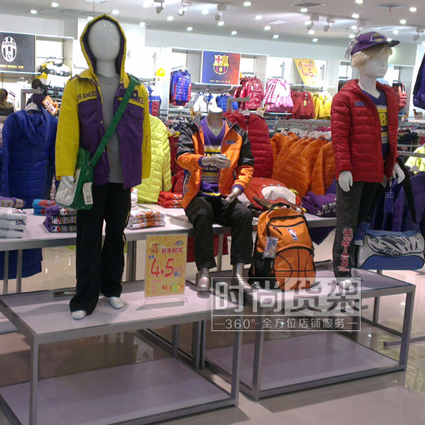 母嬰店貨架_服裝展示臺(tái)