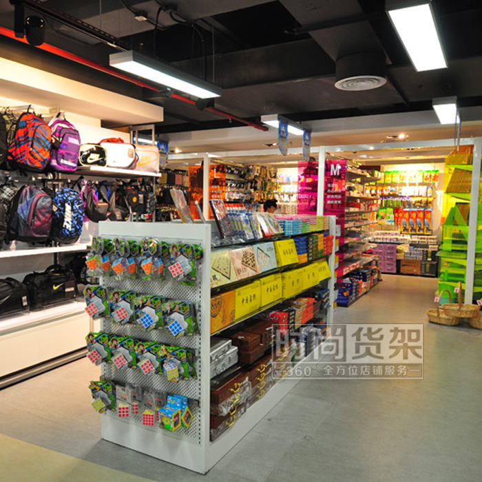文具店休閑用品貨架