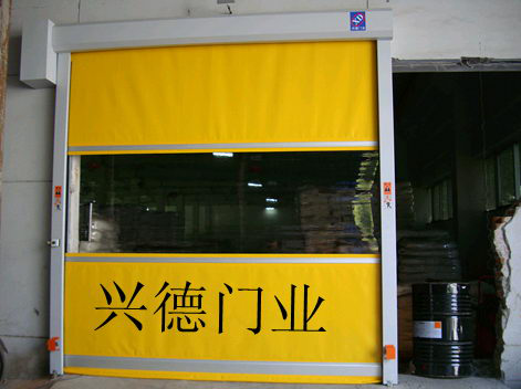 興德透明快速自動(dòng)卷簾門(mén) 帆布快速門(mén)廠(chǎng)家